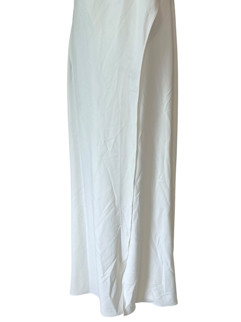 ALEXIA ADMOR Ivory One-Shoulder Ruffle Jumpsuit - Picture 3 of 16